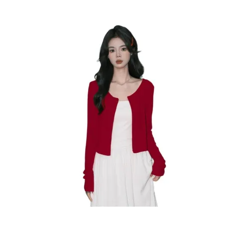 FOREVER 21 Красный Кардиган Женские Трикотаж