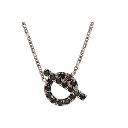 HERMES 18К Розовое золото Ожерелье Женское