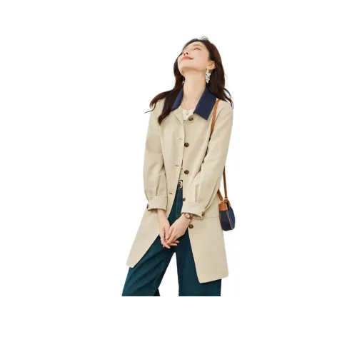 TERRE BLEUE Тренчкот Женские