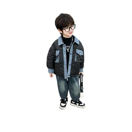 HEINBBE Куртка Черная для детей от 3 до 7 лет