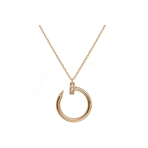 Cartier Колье Juste Un Clou Розовое Золото, Бриллианты
