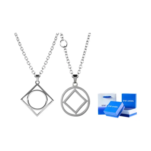 ENFANTIN Титановая сталь Ожерелье Унисекс