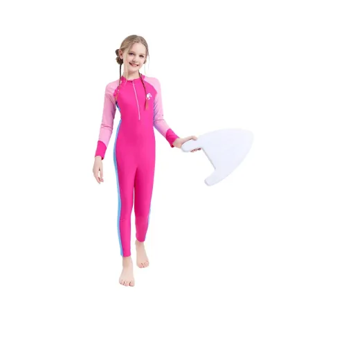 Барби Детский Купальник Розово-красный для детей 3-7 лет