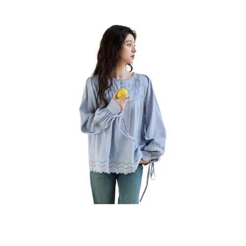 MISHOW Синие Женские Рубашки