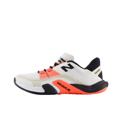 New Balance Minimus TR v2 Устойчивый к истиранию Дышащие Низкие Кроссовки для тренировок Женские Белые Черные