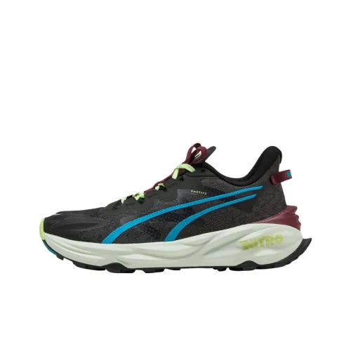 PUMA Fast Trac Nitro 3 Амортизация Низкие Кроссовки для Бега Унисекс Черные