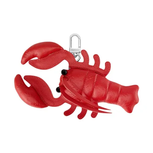 LOUIS VUITTON Nigo Collaboration Кожа Сумка Аксессуар Мужской Красный