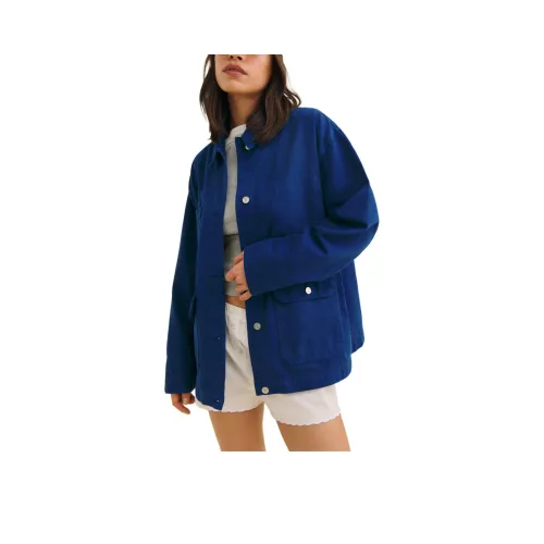 REFORMATION Callum Denim Chore Куртка Denim Куртка Женская