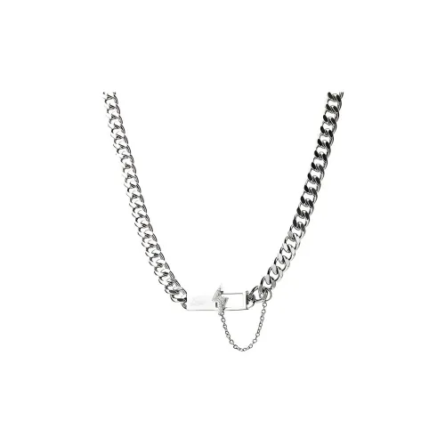 OGDAID Сплав Ожерелье Серебряное Мужское