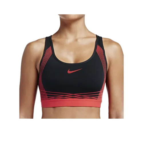 Nike Dri Fit Спортивное белье Женское Красный Черный