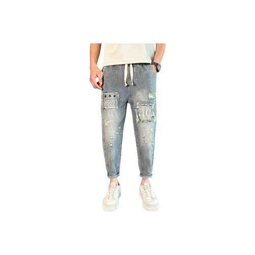 CTIDESTRAW Мужские Джинсы