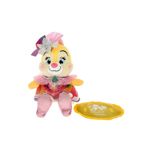 disney x DISNEYLAND Chris Сидячая поза 20-я годовщина Чудеса Вечеринка Куклы Плюшевая кукла Трубы Высокий Гонконгский Дисней