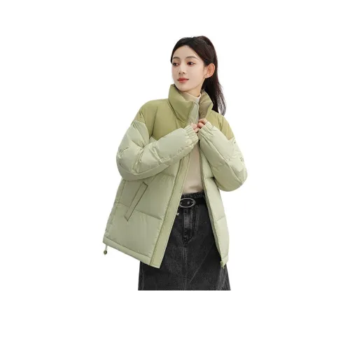 YAYA Пуховик Женские Маринованный зеленый VS. Горохово-зеленый