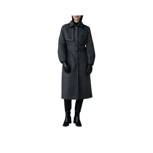 MACKAGE Черный Женский Тренч