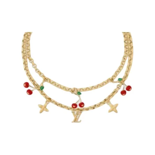 LOUIS VUITTON Ожерелья Унисекс Золото