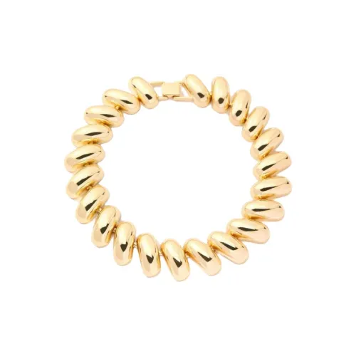 CarolinaHerrera Цинк Латунь Ткань Ожерелье Женское Золото