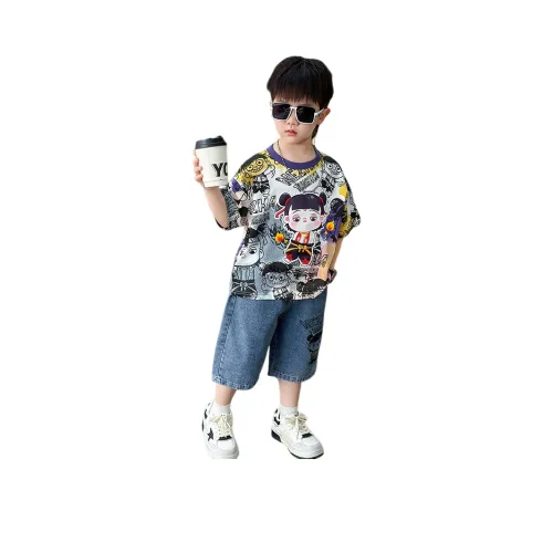 Lanza Повседневная спортивная одежда Лето 2 предмета комплект Изображение Цвет Дети 3-7 лет