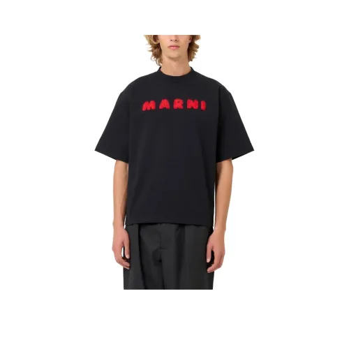 MARNI Мужские черные T-рубашки
