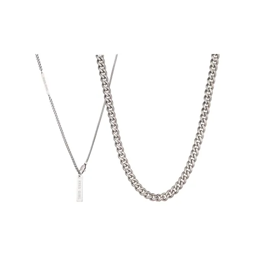 SYAY Титановые стальные ожерелья унисекс