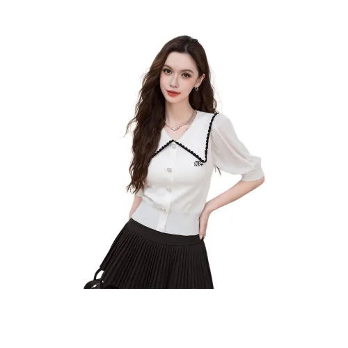 FAWENXIANGZI Белые Женские Футболки