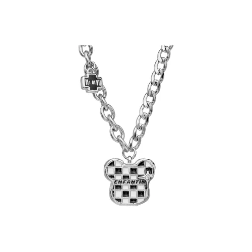 ENFANTIN Ожерелья Унисекс Серебряный