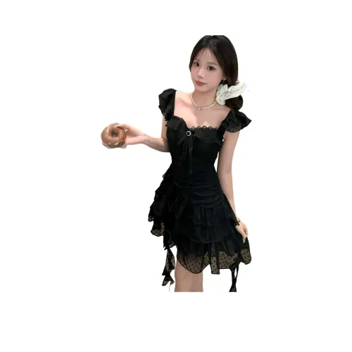 GOSO Черные Женские Слиплатья