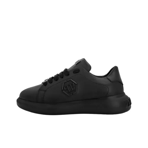 PHILIPP PLEIN Hexagon Low Топ Повседневная обувь Унисекс Черный