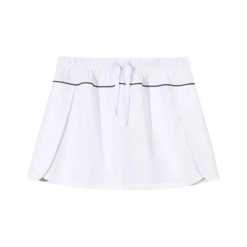 CHAOJIANTA Повседневные короткие юбки Женские Снежинка Белая