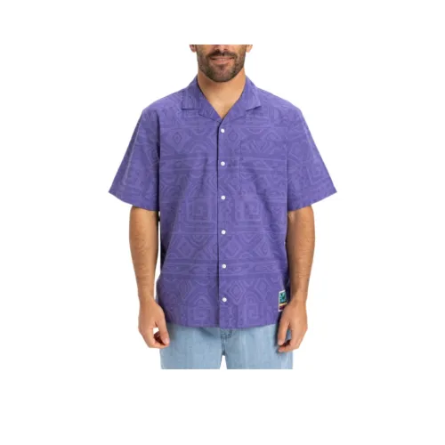 Quiksilver Фиолетовые Унисекс Рубашки