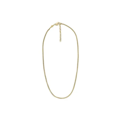 FOSSIL Нержавеющая сталь Ожерелье Женское Золото