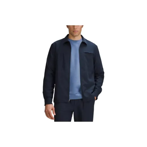 lululemon Engineered Tech Ткани вязаные Overshirt Куртки Пальто Мужской