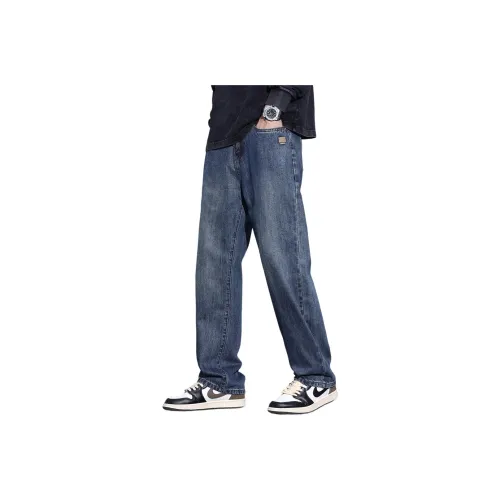 DINGFENGBAOLUO Унисекс Джинсы