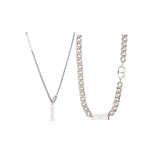 SYAY Титановые стальные ожерелья унисекс