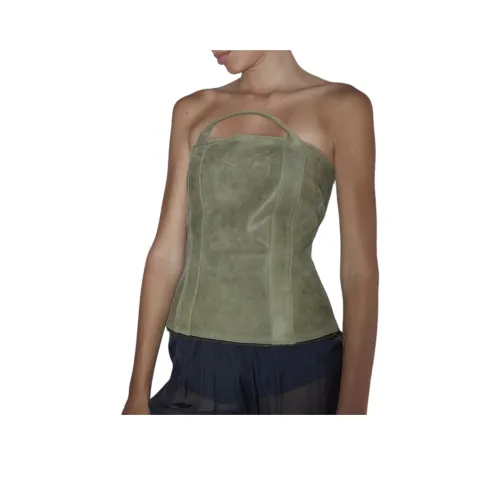 Paloma Шерстяной топ без бретелек женский