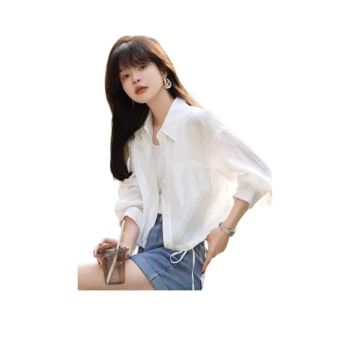 MOHANYIMEI Белые Женские Рубашки