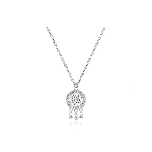 BROSWAY Титановые стальные ожерелья Женское серебро