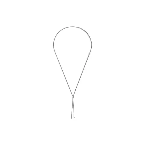 ETE 10K Белое золото Ожерелья Женское серебро