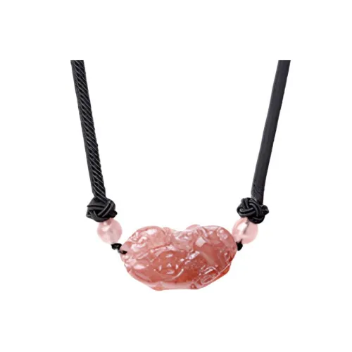 FUJA Синтетический Искусственный Цветное Ожерелье Унисекс