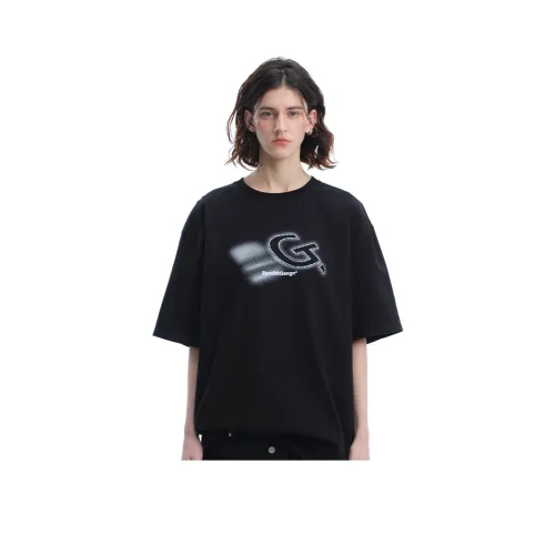 BANDITK GANGN Черная унисекс футболка