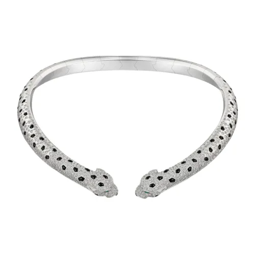 Cartier Колье Panthère De Cartier Белое Золото, Изумруды, Оникс, Бриллианты