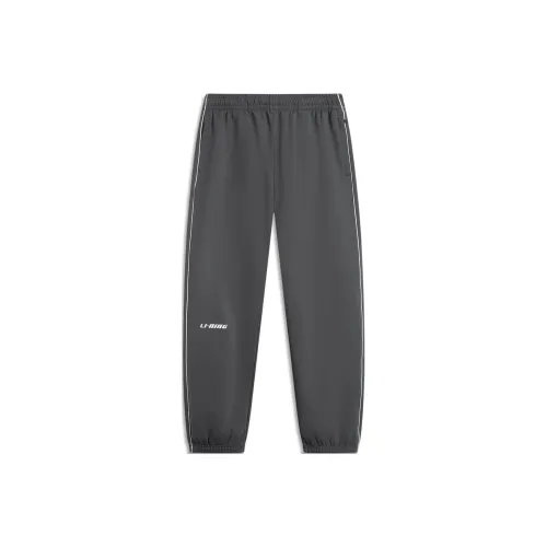LINING Sports Life Collection Повседневные брюки Мужские Угольный дым Серый