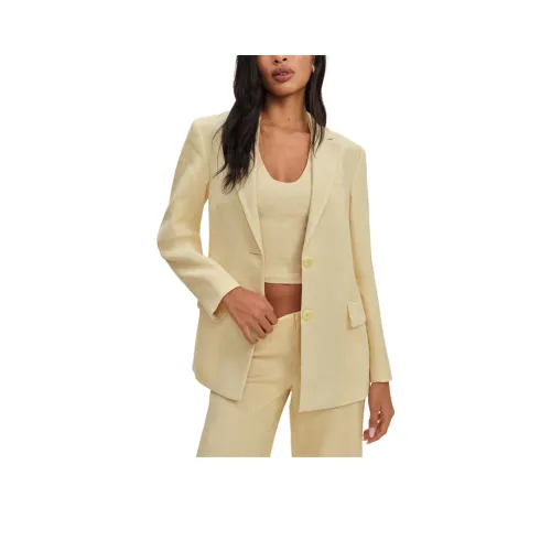 REFORMATION Джеймс Linen Blazer Бизнес Костюм Женские