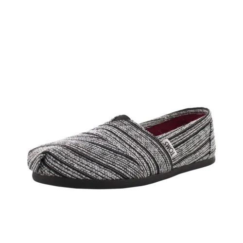 Toms Женские повседневные туфли Черный/Белый Женские