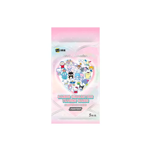 KAKAWOW 2025 PHANTOM Sanrio Family Collection Коллекционная карта IP Аниме Карточки Одиночная упаковка Цельная коробка