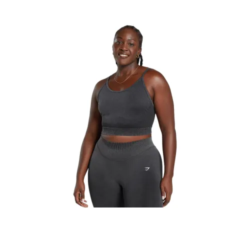 GYMSHARK Черное Женское Спортивное Белье