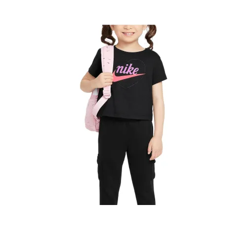 nike T-рубашка черная для детей 3-7 лет