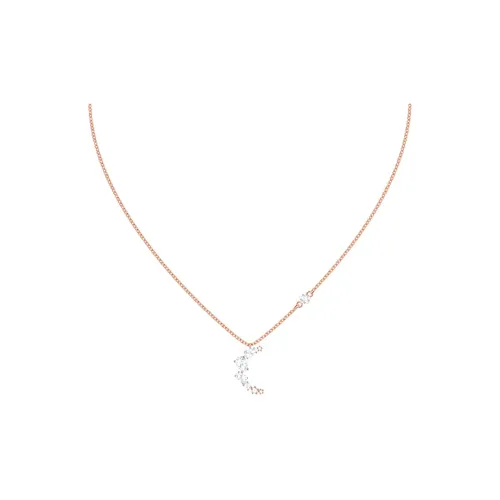 Swarovski Penélope Cruz Moonsun Сплав Ожерелья Женские Розовое Золото Тон Покрытый