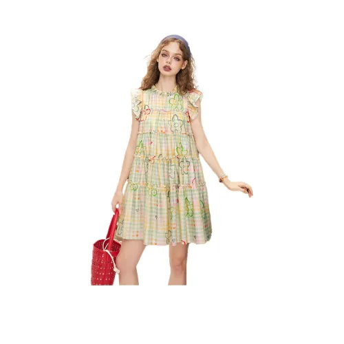 ELF SACK Короткий рукав Платье Женское