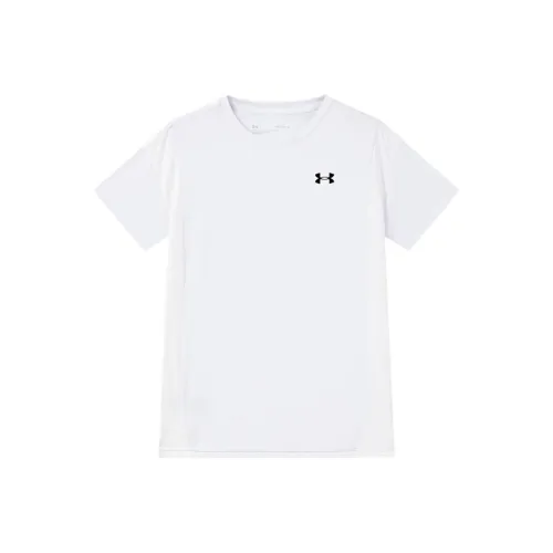 Under Armour Белая школьная футболка
