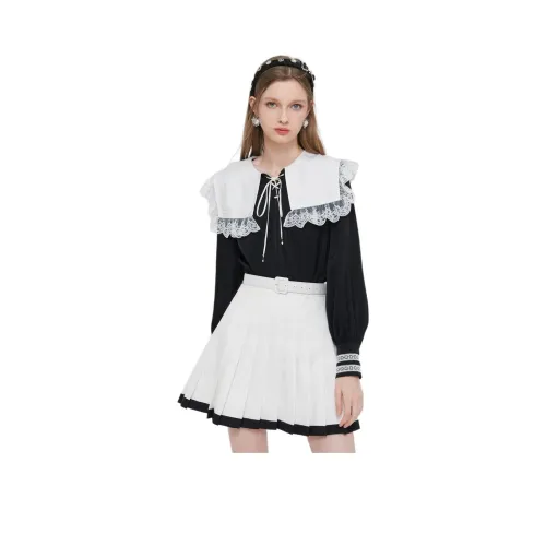 AIVEI Черные Женские Рубашки